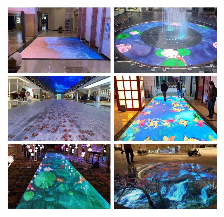 Giant Floor Led Display Screen